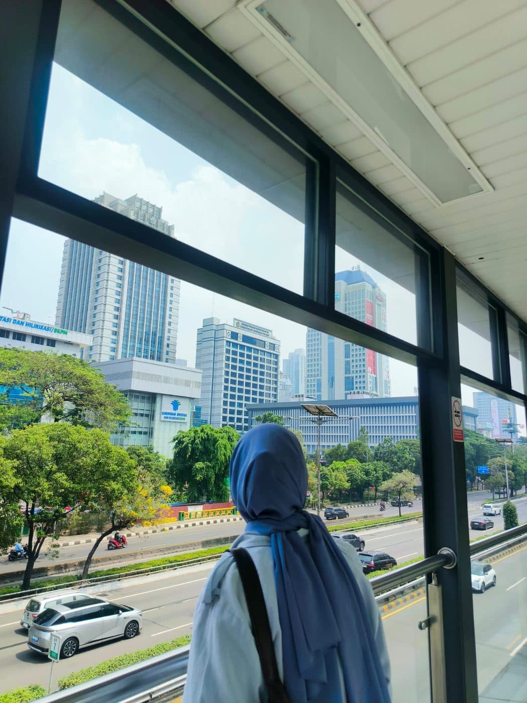 Foto persiapan Adek untuk langkah baru